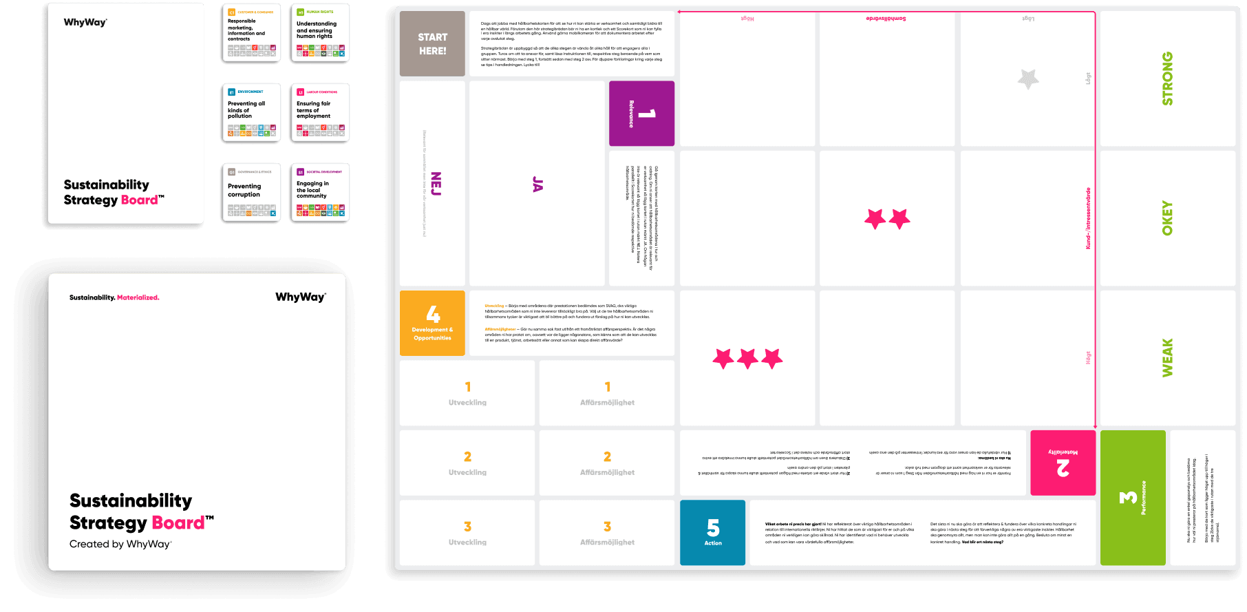 Sustainability Strategy Board Game