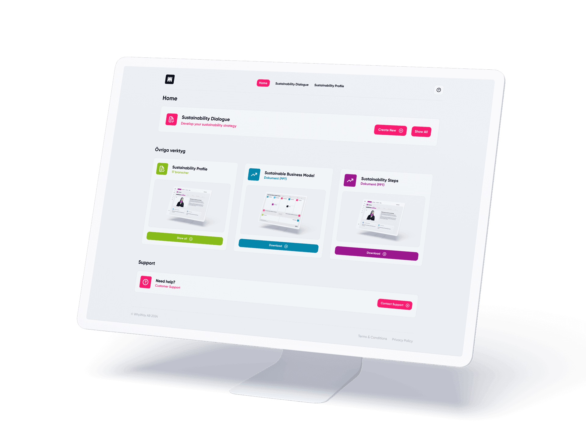 WhyWay Platform Interface